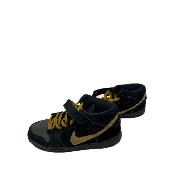 Nike SB Dunk Mid Obsidian Metallic Gold Mens 9.5 main image 5